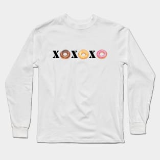 XOXOXO, Cute and Simple Design Long Sleeve T-Shirt